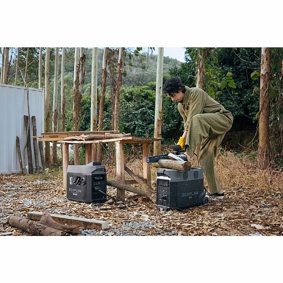 גנרטור חכם היברידי בנזין/ גז Dual Smart Generator מבית Ecoflow