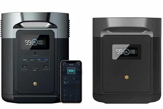 ��� ���� �� ����� ECOFLOW DELTA2000MAX + �� �����