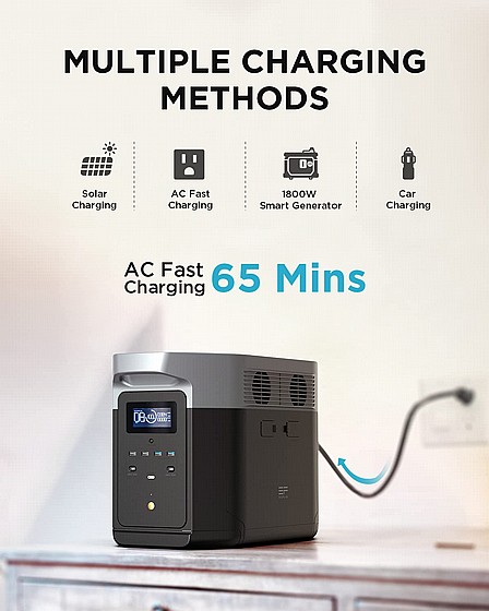 ��� ���� �� ����� ECOFLOW DELTA2000MAX + �� ����� + ������ ���
