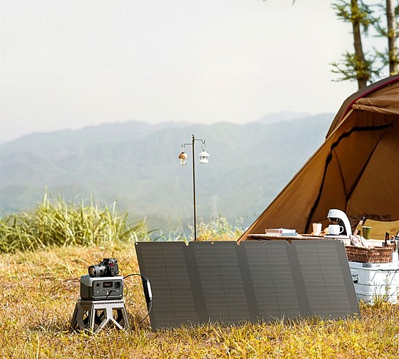 ��� ������ ECOFLOW - ���� �� RIVER2  LIFEPO4 ������ 0.256Kwh -���� 0.3-06KW ����� ����� ���� ������ ����� 110W