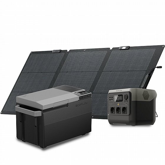 ��� ���� �� ECOFLOW RIVER PRO2 ������ 0.768Kwh -���� 0.8-1.6KW  ����� ����� + ���� ��� + ���� ������ 160W �����