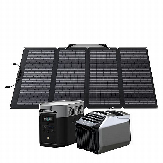 ��� ���� �� ECOFLOW DELTA2000MAX  ������ 2Kwh -���� 2.4KW  + ���� ��� + ���� ������ 400W �����