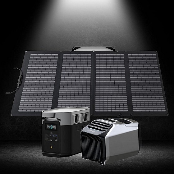 ��� ���� �� ECOFLOW DELTA2000MAX  ������ 2Kwh -���� 2.4KW  + ���� ��� + ���� ������ 400W �����