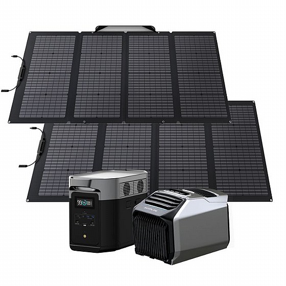 ��� ���� �� ECOFLOW DELTA2000MAX  ������ 2Kwh -���� 2.4KW + ���� ��� +�� 2 ������ �������� 400W �������