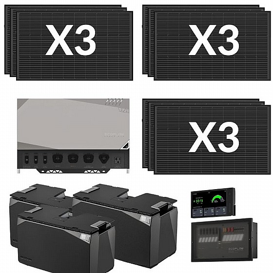 ��� ����� ������� ����� ECOFLOW POWER KIT 3600/6000W 6Kwh - ������ 4860W