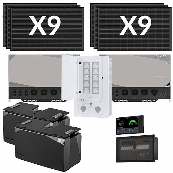 ��� ����� ������� ����� ECOFLOW POWER KIT 7200/12000W 10Kwh - ������ 9720W