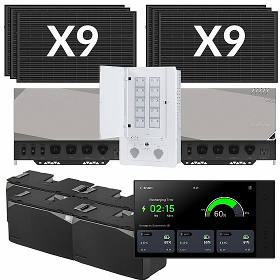 ��� ����� ������� ����� ECOFLOW POWER KIT 7200/12000W 20Kwh - ������ 9720W