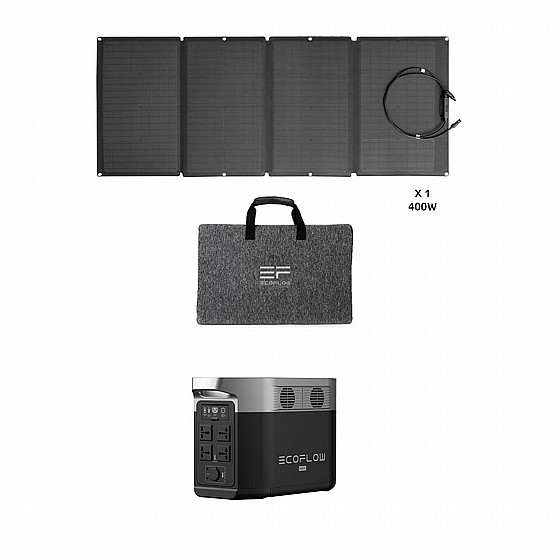 ����� ������� �������� - ������ 2Kwh  - ���� 2.4Kw- ������ 400W  ���� ECOFLOW