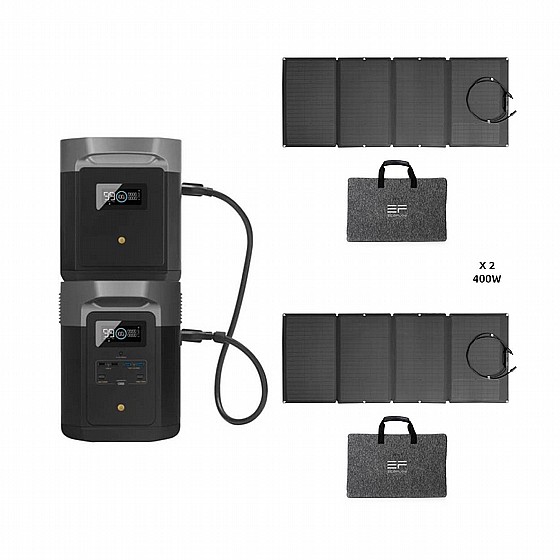 ����� ������� �������� - ������ 4Kwh  - ���� 2.4Kw- ������ 800W ���� ECOFLOW