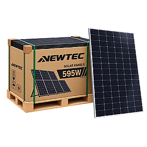 סט פאנלים 595W משטח סגור 31 יחידות סט פאנלים 595W משטח סגור 31 יחידות