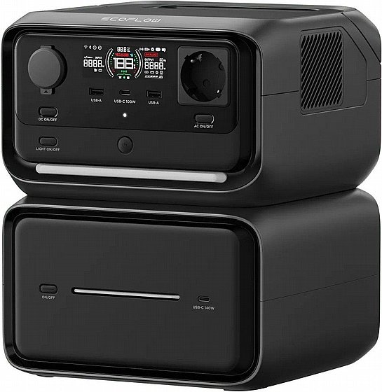 ���� �� EcoFlow ���: River 3 Max Plus  ������ 858WH