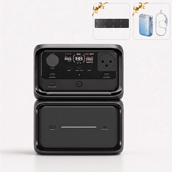���� �� EcoFlow ���: River 3 Max Plus  ������ 858WH