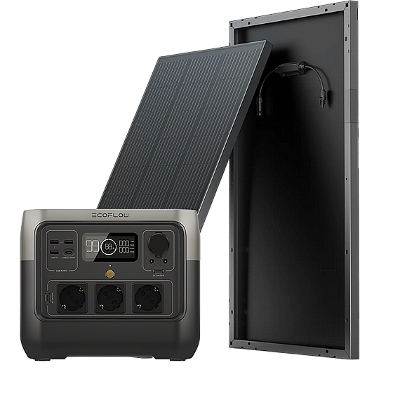 ��� ������ ECOFLOW - ���� �� RIVERPRO2 LIFEPO4  ������ 0.768Kwh -���� 0.8-1.6KW  ����� ����� + ��� ������ �������� ������ 100W