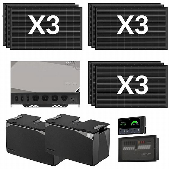 ��� ����� ������� ����� ECOFLOW POWER KIT 3600/6000W 4Kwh - ������ 4860W