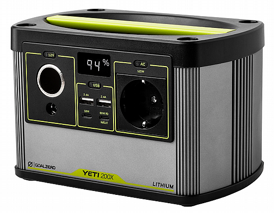 ���� �� ����� GOALZERO YETI 200X - ������ 187Wh - ���� 120W