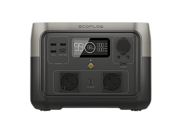 ���� �� ����� 2 ECOFLOW RIVER MAX ��� ��� LIFEPO4  ������ 0.512Kwh - ���� 0.5-1KW  ����� �����