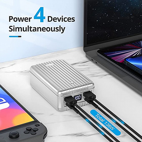 ���� ����� ������� ������ 26800Mah SUPER BASE TANK PD ���� ����� 100W PD   