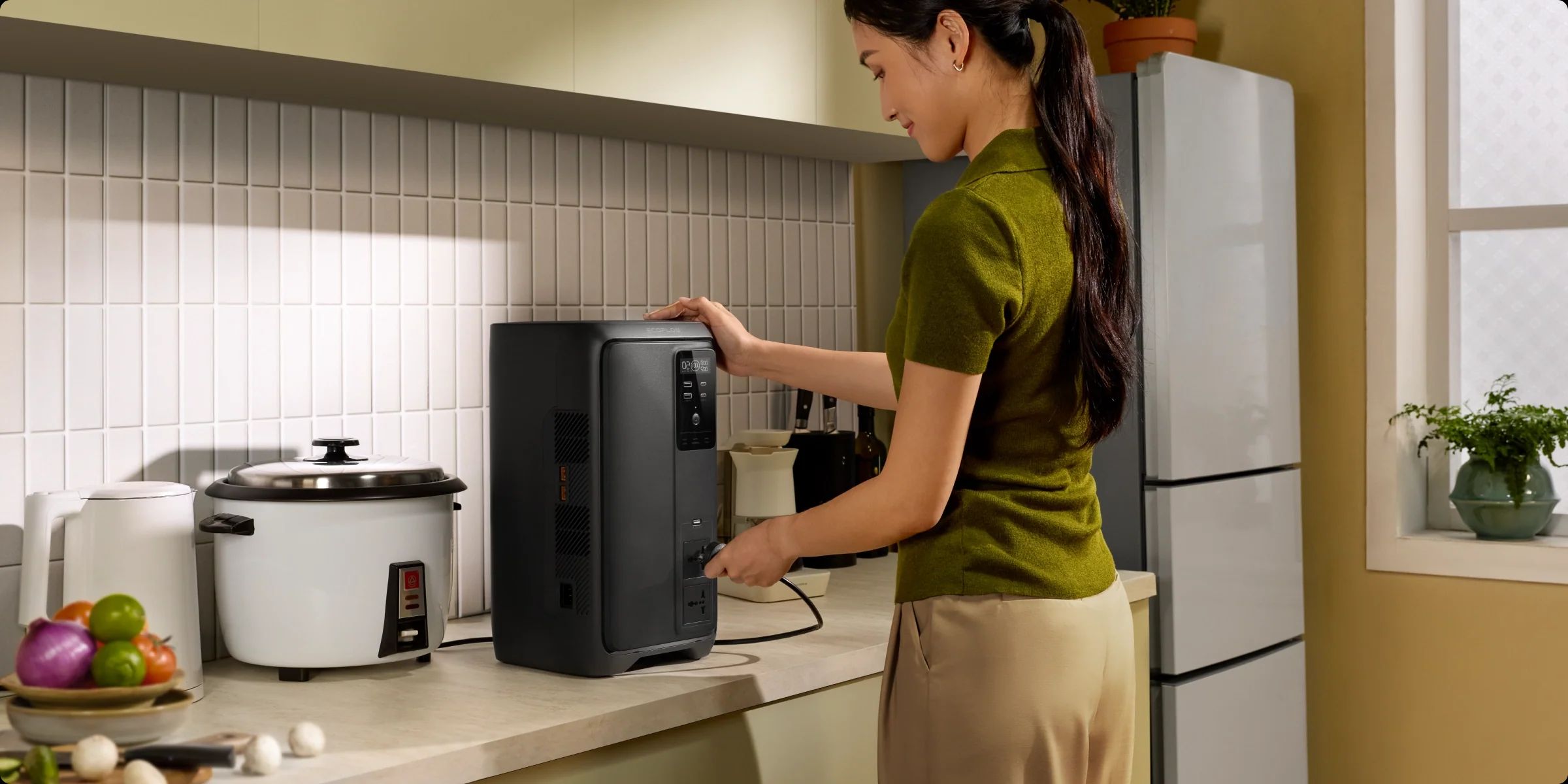 תחנת כח EcoFlow DELTA 3 AIR 2000