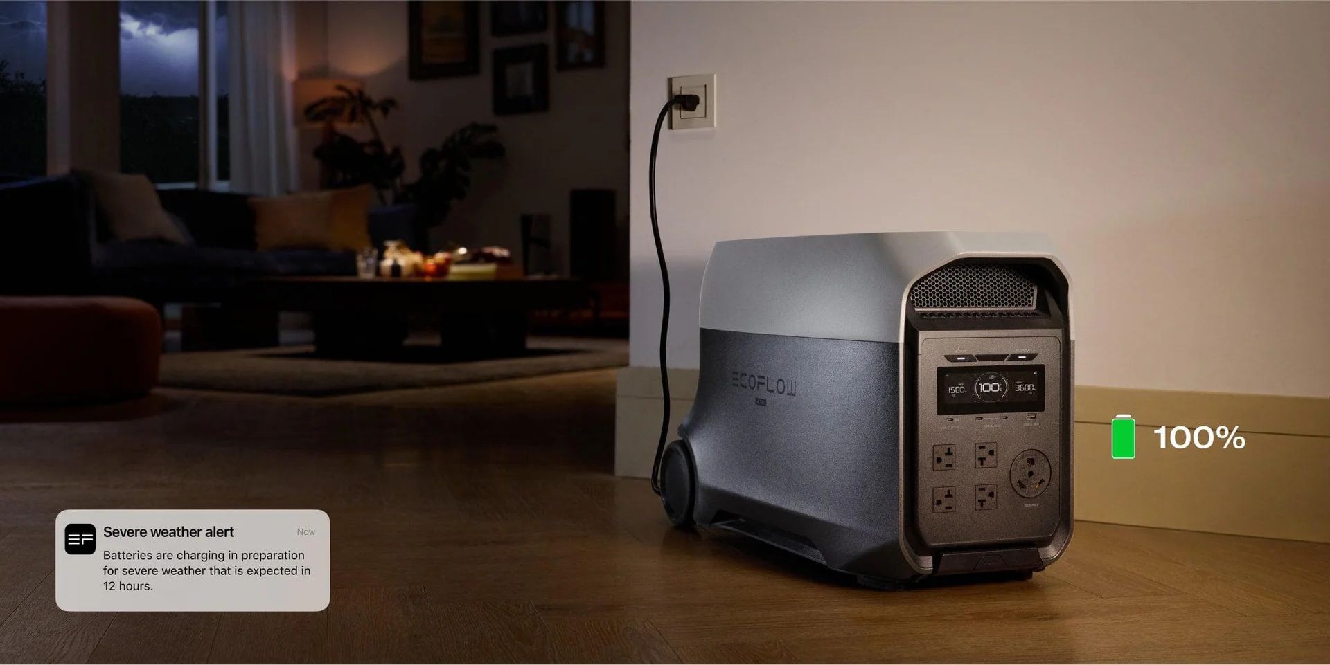 Smart Backup Integration - תחנת כח ניידת EcoFlow DELTA 3 ULTRA 3600