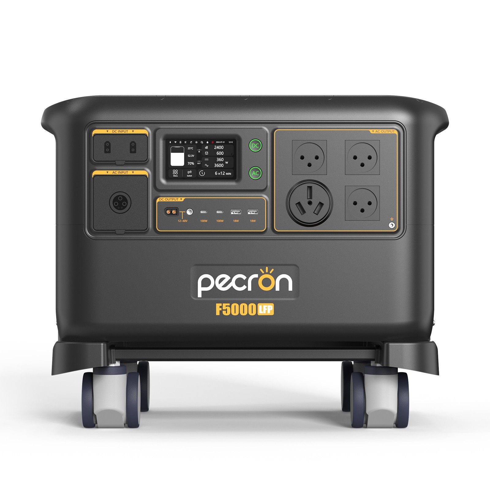 תחנת כוח ניידת PECRON F5000LFP